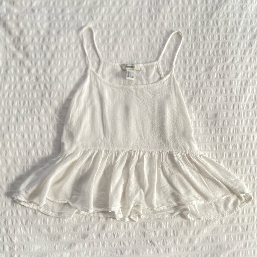 Forever 21 Top, White, Small